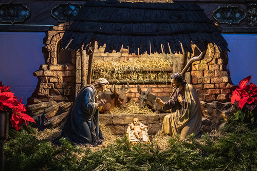 Jesuitenkirche Wien / Krippe in der Jesuitenkirche, Erzdiözese Wien/ Schönlaub Krippe in der Jesuitenkirche